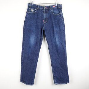 Vintage 90s Ecko Baggy Jeans Mens 36 (37x32) 5th Anniversary 5 PKT Streetwear